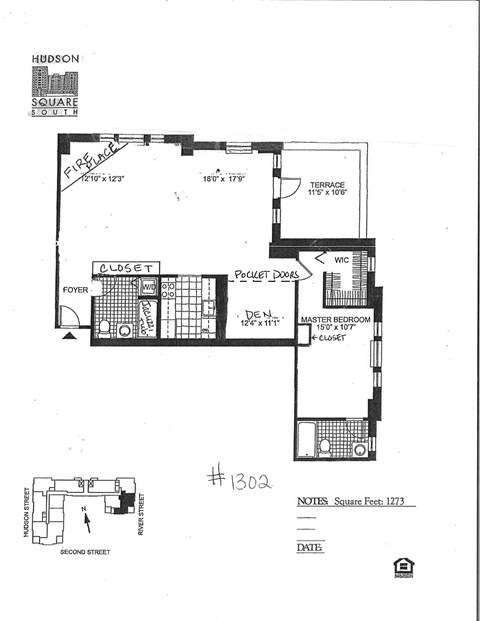 the plan of the ground floor of the house